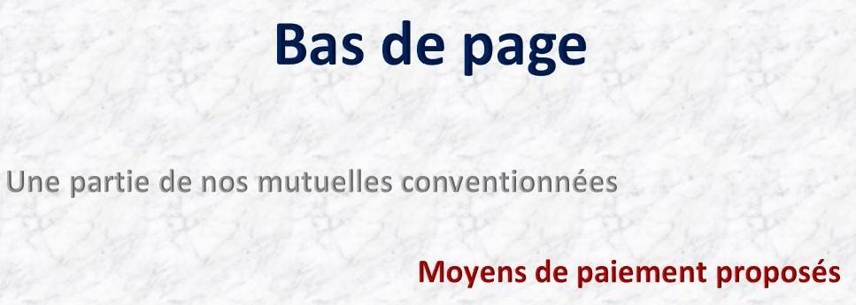 Bas de page